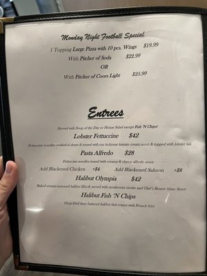 Menu photo 5 Kadataan Lounge Sitka, AK