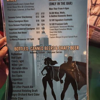 ComicX Restaurant Bar & Store - American Near Me - Phoenix, Arizona