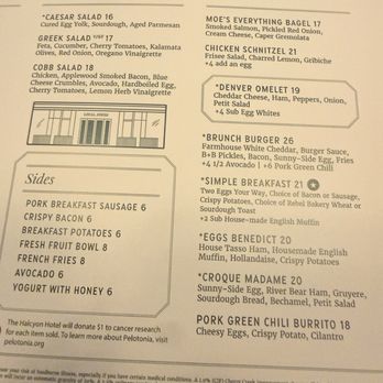Local Jones - Menu 4/19/26 - New American Near Me - Denver, Colorado