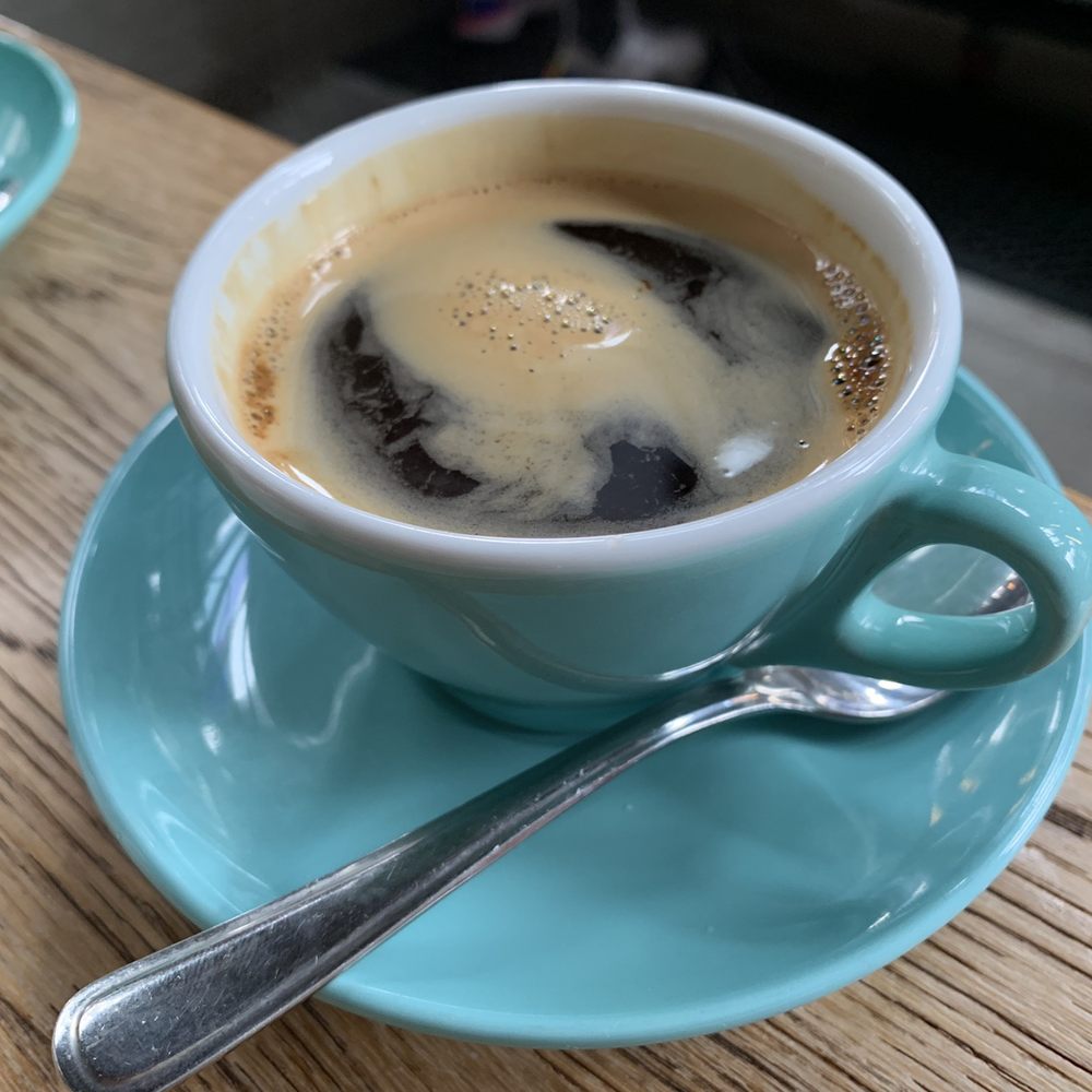 Coffee Anthology - Long black macchiato - Cafes Near Me - Brisbane, QLD Coffee Anthology - Long black macchiato - Cafes Near Me - Brisbane, QLD