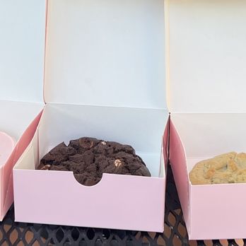 Crumbl - Glendale - Classic Pink Sugar, Double Chocolate, and Milk Chocolate Chip. - Bakeries Near Me - Glendale, Arizona