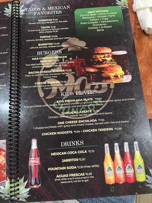 Menu photo 1 Mas Chingon Mexican Grill Restaurant Salado, TX Menu photo 1 Mas Chingon Mexican Grill Restaurant Salado, TX