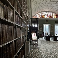 Stourhead House & Garden - The library of the house