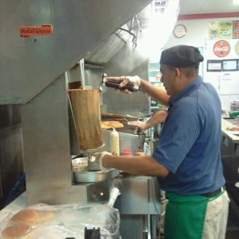 Olive Burger - Fresh carved lamb off the rotating rotisserie nom nom machine! - Burgers Near Me - Richardson, Texas