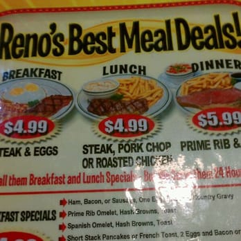 Top Deck Restaurant - $4.99 breakfast special, what a deal. - American Near Me - Reno, Nevada Top Deck Restaurant - $4.99 breakfast special, what a deal. - American Near Me - Reno, Nevada