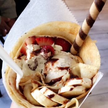 Tornado Crepe - First time trying this and I fell in love - Creperies Near Me - New York, New York Tornado Crepe - First time trying this and I fell in love - Creperies Near Me - New York, New York