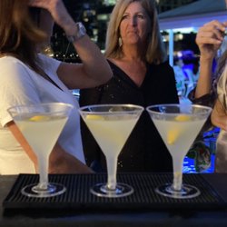 Shawna’s Mobile Mixes - Lemon drop martinis for these lovely ladies at the boat parade Ft. Lauderdale