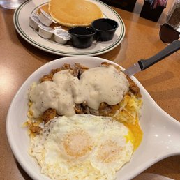 Country fried steak skillet Country fried steak skillet