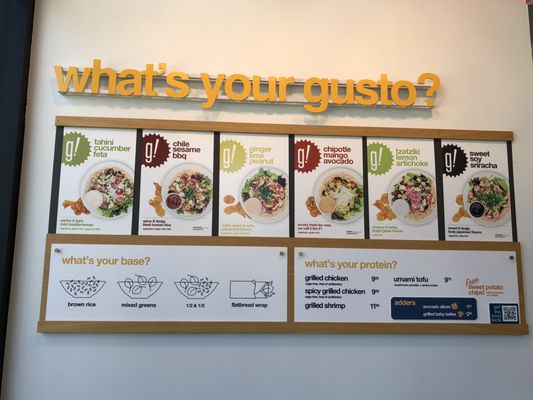 gusto! - healthy bowls & wraps by null