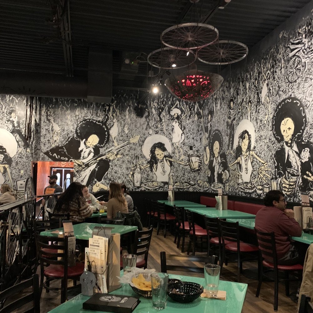 Barrio Tacos Strongsville - Inside seating - one step up - Bars Near Me - Strongsville, Ohio