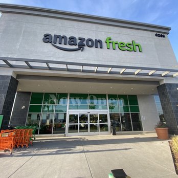 Amazon Fresh - Store front - Grocery Near Me - Long Beach, California