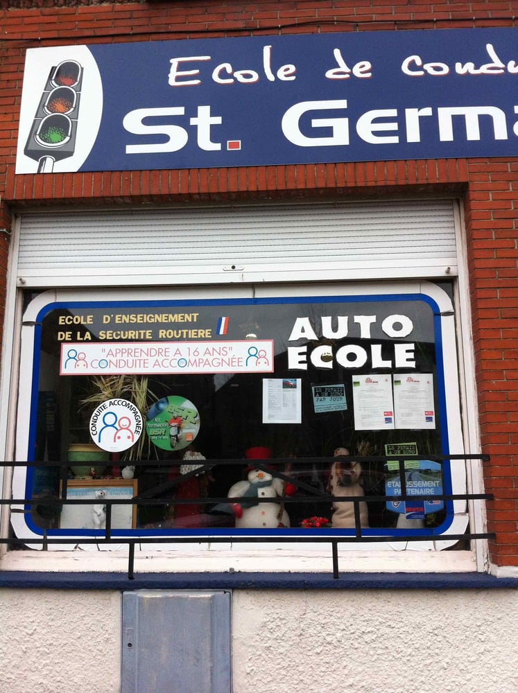 AUTO ECOLE SAINT GERMAIN 60 bis rue Kléber, Mouvaux, Nord, France
