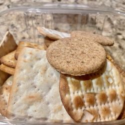 Zane's Italian Bistro - Assortment of crackers that came with the Antipasto Meat & Cheese Platter