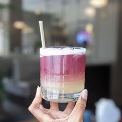 Toussaint, A Downtown Brasserie - Peanut Butter and Jelly Time cocktail.