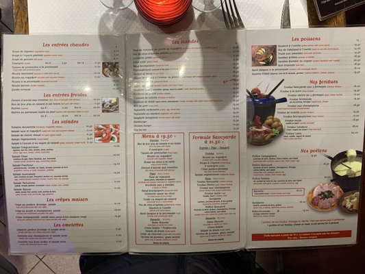 Menu photo 3 La Maison Blanche Paris, 75 Menu photo 3 La Maison Blanche Paris, 75