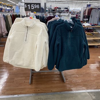 Walmart Supercenter - two jackets on a rack - Department Stores Near Me - Tappahannock, Virginia
