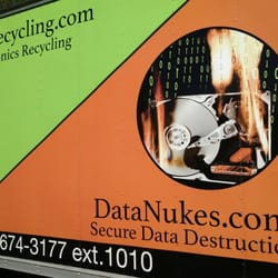Living Green Recycling - A Living Green Recycling & Data Nukes truck