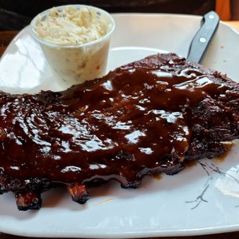 Barnsider Barbeque Restaurant - Half rack St Louis ribs. - Barbeque Near Me - Lake George, New York