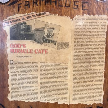 Farmhouse Restaurant - History - American Near Me - Branson, Missouri Farmhouse Restaurant - History - American Near Me - Branson, Missouri