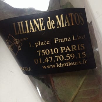Liliane de Matos - Florists Near Me - Paris, 75