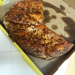 Hungry Howie's Pizza & Subs - Burnt, rubbery...wont be ordering from here again...seriously hit or miss with what you will end up with..