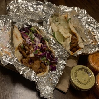 The Vegan Nom - KBBQ Taco and Al Pastor Taco - Vegan Near Me - Austin, Texas The Vegan Nom - KBBQ Taco and Al Pastor Taco - Vegan Near Me - Austin, Texas