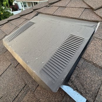 Mega Roofing - Before - the static O'hagen vent I wanted replaced - Roofing Near Me - Sherman Oaks, California
