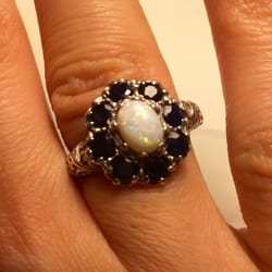 John Michael's Estate Jewelry - Replacement opal purchased at John Michael's