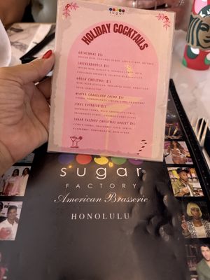 Menu photo 2 Sugar Factory Honolulu, HI Menu photo 2 Sugar Factory Honolulu, HI