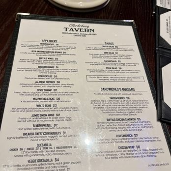 Clarksburg Tavern - Menu (November 2024) - Bars Near Me - Clarksburg, Maryland