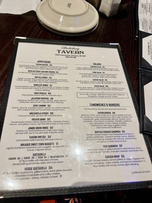 Menu photo 3 Clarksburg Tavern Clarksburg, MD