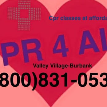 CPR 4 All - CPR Classes Near Me - Valley Village, California CPR 4 All - CPR Classes Near Me - Valley Village, California