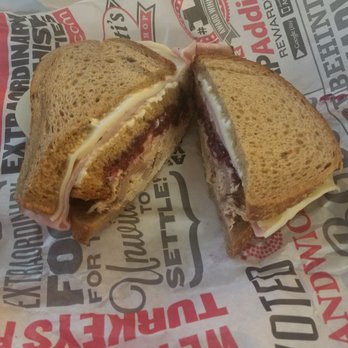 Capriotti's Sandwich Shop - Cran-club with provolone cheese, no lettuce. - Sandwiches Near Me - Las Vegas, Nevada Capriotti's Sandwich Shop - Cran-club with provolone cheese, no lettuce. - Sandwiches Near Me - Las Vegas, Nevada