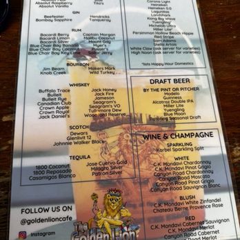 The Golden Lion Cafe - Seafood Near Me - Flagler Beach, Florida