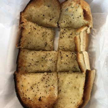 Golden Greek - Garlic bread. Asked for it well done. Amazing! - Seafood Near Me - Webster, Massachusetts