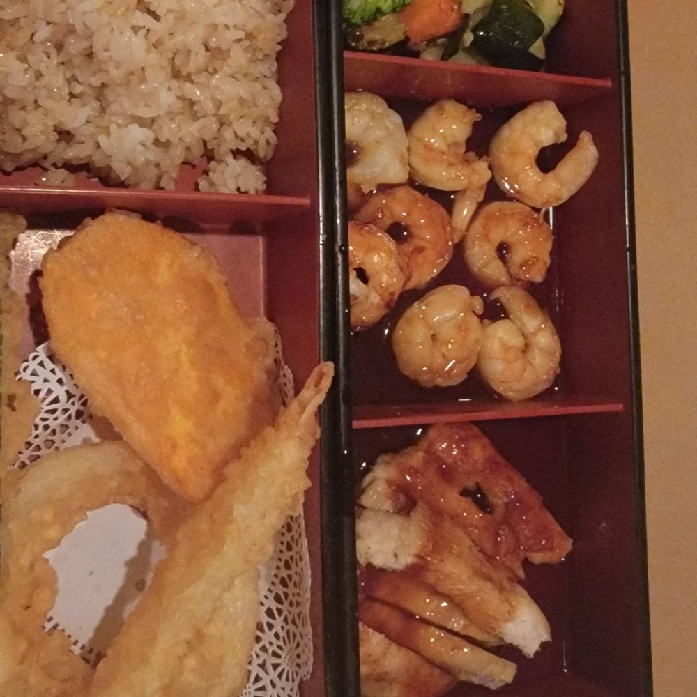 Hinoki - Chicken & Shrimp Combo Teriyaki - Japanese Near Me - Hilton Head Island, South Carolina