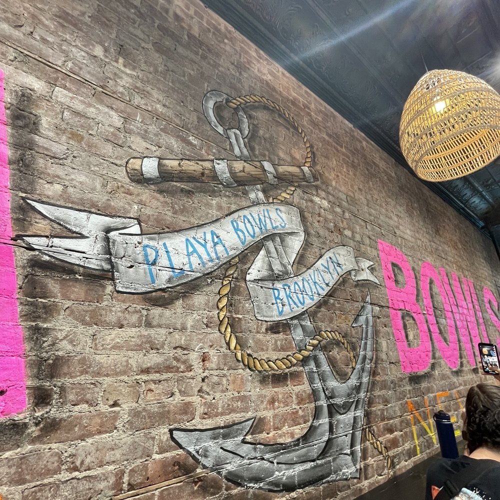 Playa Bowls - Cool murals - Juice Bars & Smoothies Near Me - Brooklyn, New York