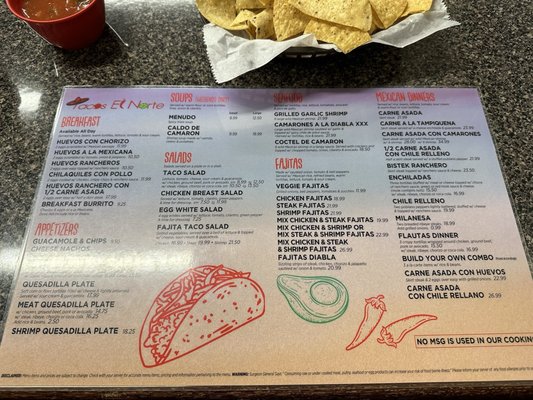 Menu photo 2 Tacos El Norte Lake Zurich, IL Menu photo 2 Tacos El Norte Lake Zurich, IL