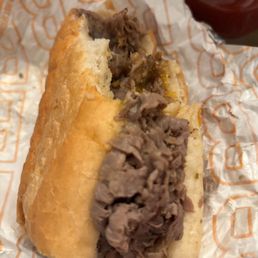 Vegan Italian Beef Sandwich
