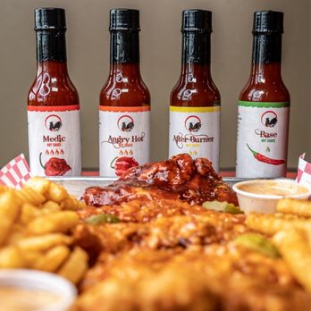HCK Hot Chicken - Four levels of house-made hot sauce - Chicken Wings Near Me - Fort Worth, Texas HCK Hot Chicken - Four levels of house-made hot sauce - Chicken Wings Near Me - Fort Worth, Texas