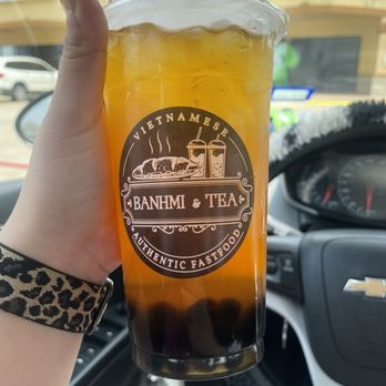 Banh Mi And Tea - Peach Tea - Sandwiches Near Me - Houston, Texas