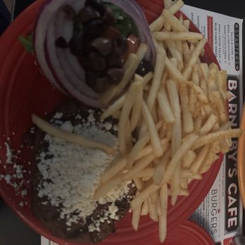Barnaby's Cafe - Impossible (vegan) burger - American Near Me - Houston, Texas