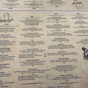 Ketch 22 - Menu - Seafood Near Me - North Beach, Maryland Ketch 22 - Menu - Seafood Near Me - North Beach, Maryland