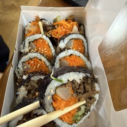 Jaws Topokki - Bulgogi Gimbap