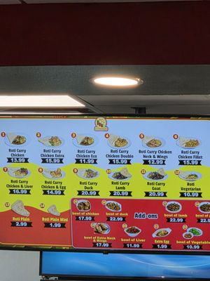 Menu photo 3 Roopram Orlando, FL Menu photo 3 Roopram Orlando, FL