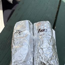 Veggie burritos!