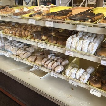Mighty Fine Donuts - Display Case. - Bagels Near Me - Erie, Pennsylvania