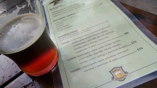 Menu photo 7 Bodega Cervecera Buenos Aires, C