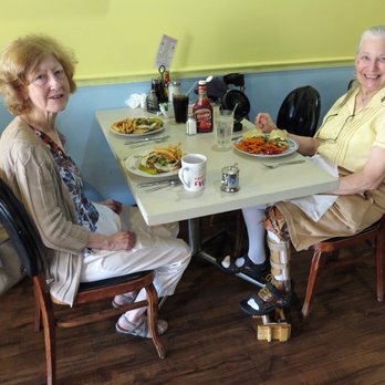 JS Shaker Cafe - Cathy and Eleanor at JS Shaker Cafe for lunch. - Breakfast & Brunch Near Me - Flemington, New Jersey