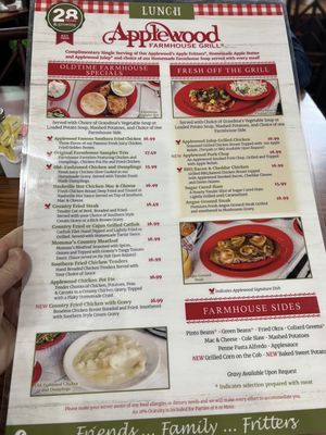 Menu photo 5 Applewood Farmhouse Grill Sevierville, TN